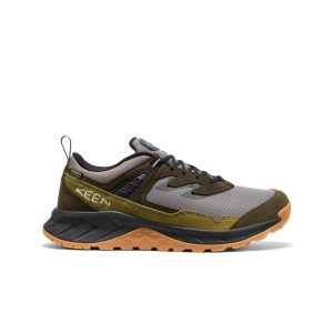 Men's Hightrail Waterproof Hiking Shoe  |  Steel Grey/Forest Night