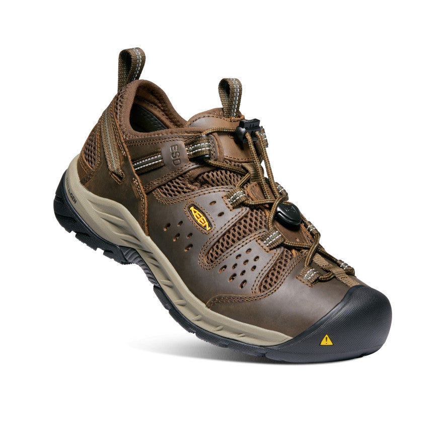Men's Atlanta Cool II ESD (Soft Toe) | Cascade Brown/Forest Night - Image 3