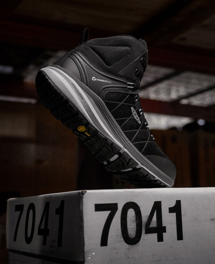 Women's Vista Energy Mid (Carbon Toe) | Vapor/Black - Image 7