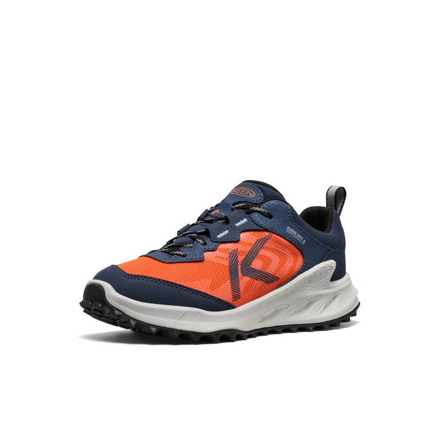Big Kids' Zionic Waterproof Shoe | Naval Academy/Scarlet Ibis - Image 3