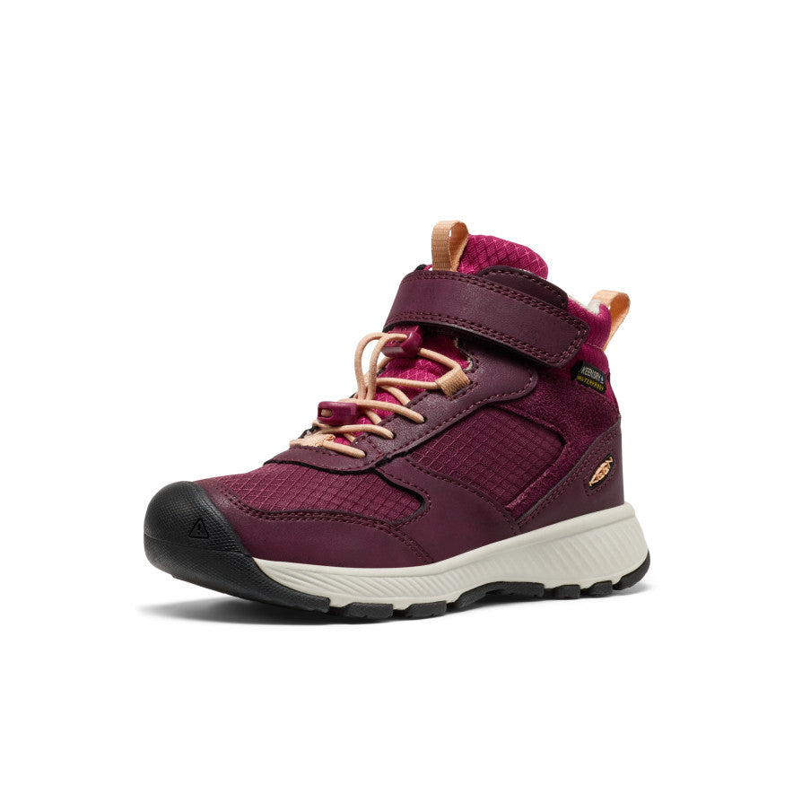 Little Kids' Skua Waterproof Boot | Fig/Peach Fuzz - Image 3