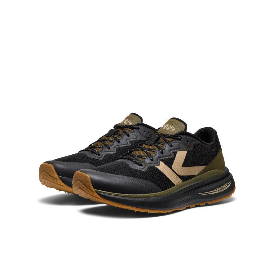 Men's WK500 Walking Shoe | Black/Dark Olive - Image 2