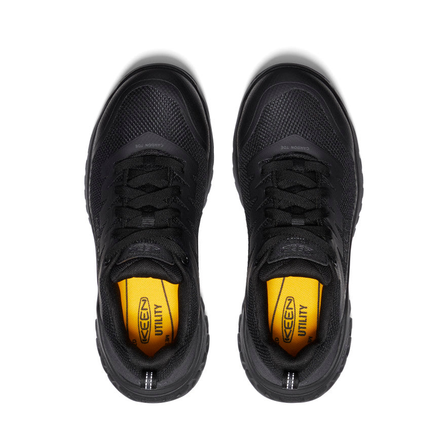 Women's Arvada ESD Work Sneaker (Carbon Toe) | Black/Black - Image 4