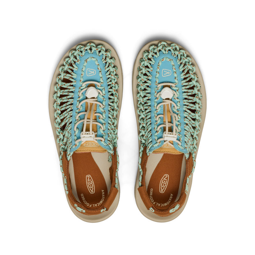 Women's UNEEK Sneaker | Milky Blue/Roasted Pecan - Image 4