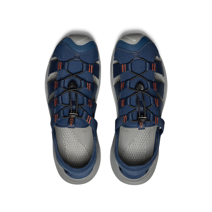 Men's Seanik H2 Sandal | Naval Academy/Gold Flame - Image 4