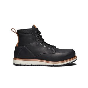Men's San Jose 6 Boot (Aluminum Toe) | Black/Caramel Cafe