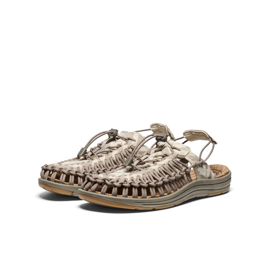 All Gender UNEEK II Convertible Canvas Sneaker | Brindle/Natural - Image 2