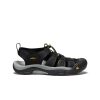 Men's Newport H2 Sandal Wide  |  Black