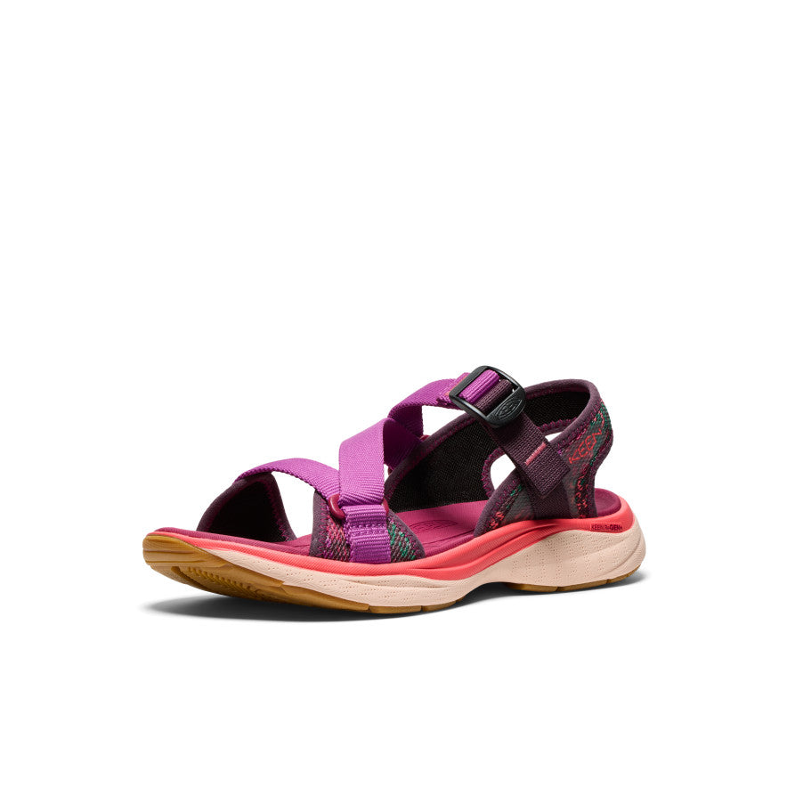 Women's Leiki Open-Toe Sandal | Plum Perfect/Dubarry - Image 4