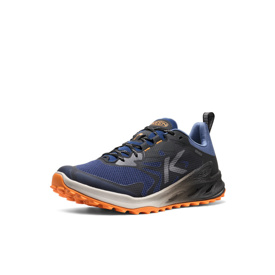 Men's Zionic NXT Waterproof Hiking Shoe | Naval Academy/Bright Marigold - Image 3