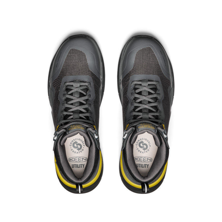 Men's Synchro Waterproof Work Boot (Carbon Toe) | Magnet/Black - Image 4