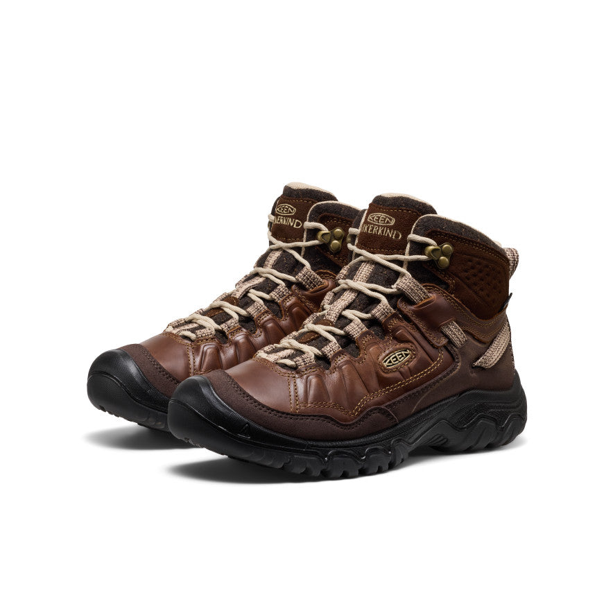 Women's Targhee IV Waterproof Hiking Boot x Hikerkind | Dark Earth/Dark Earth - Image 2