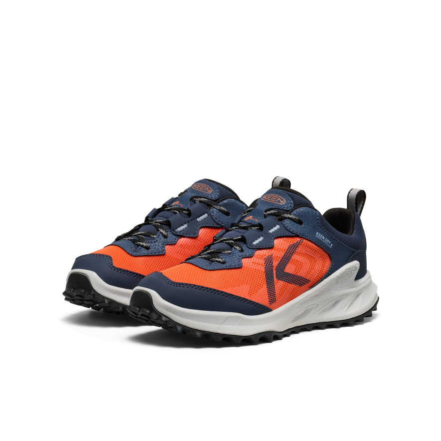 Big Kids' Zionic Waterproof Shoe | Naval Academy/Scarlet Ibis - Image 2