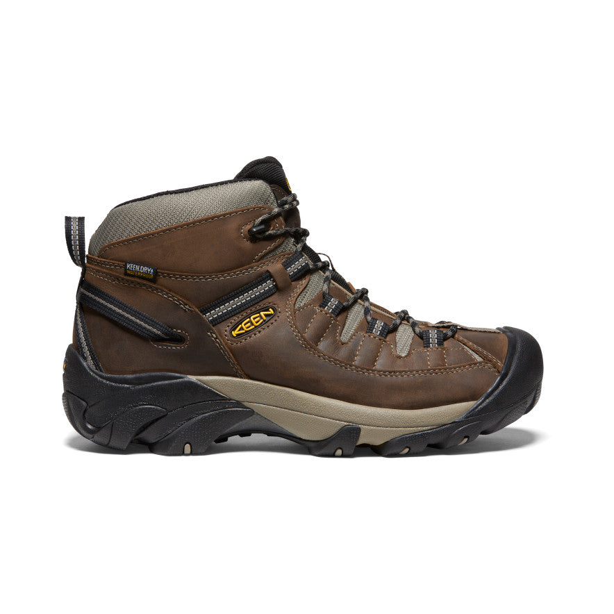 Men's Targhee II Waterproof Mid Wide | Shitake/Brindle