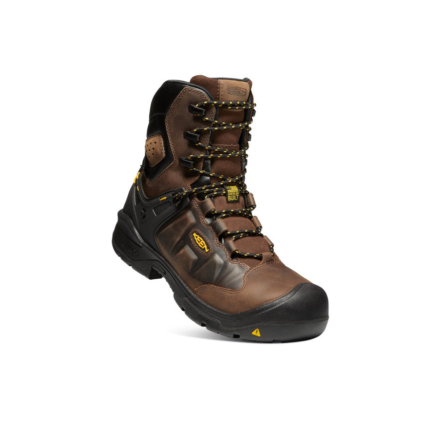 Men's Dover 8 Insulated Waterproof Boot (Carbon Toe) | Dark Earth/Black - Image 3
