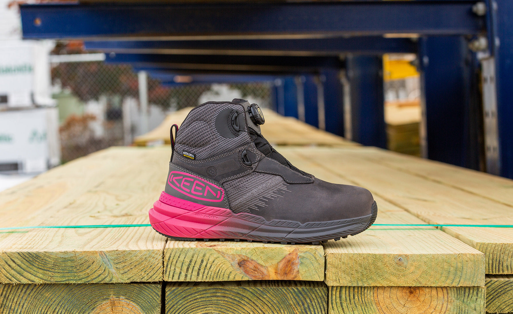 Women's Snapline RF Waterproof Boot (Carbon Toe) | Magnet/Black - Image 7