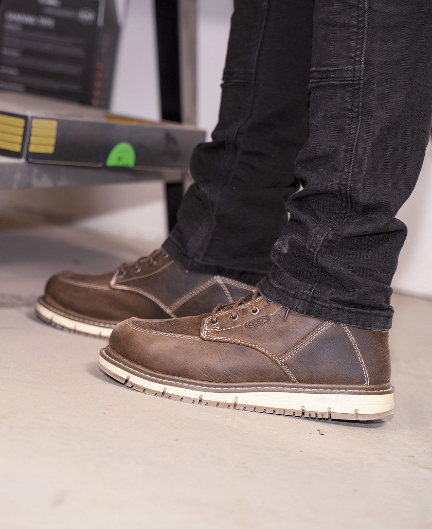 Women's San Jose 6 Waterproof Boot (Aluminum Toe) | Cascade Brown/Gum - Image 8