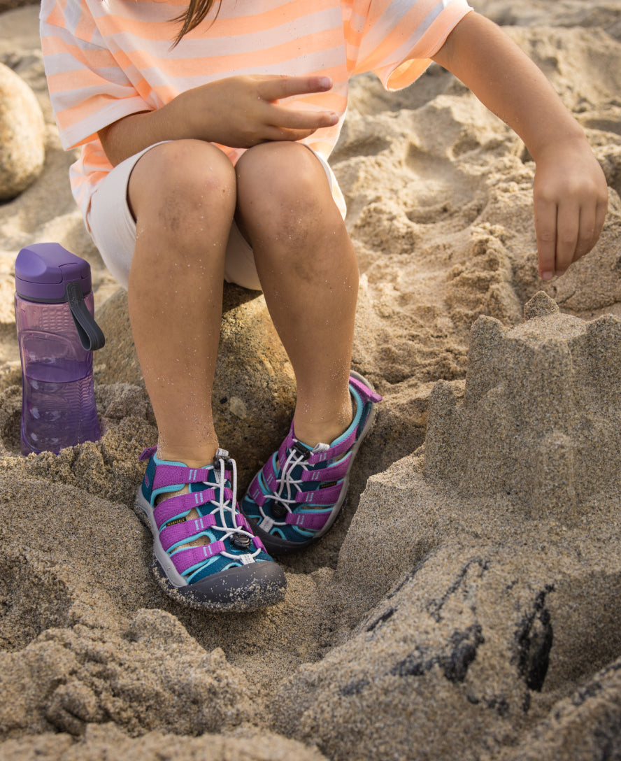 Big Kids' Newport Boundless Sandal | Legion Blue/Willowherb - Image 9