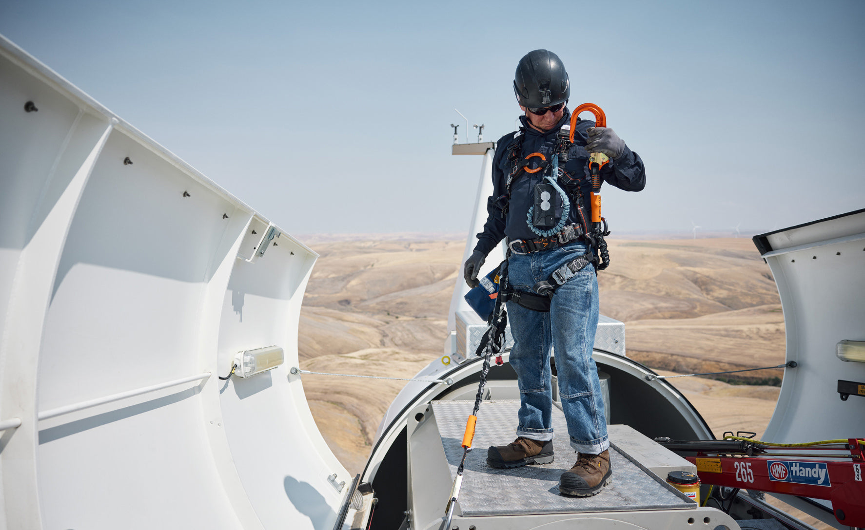 Men's Camden 6 Waterproof Boot INT MET (Carbon Toe) | Leather Brown/Black - Image 7