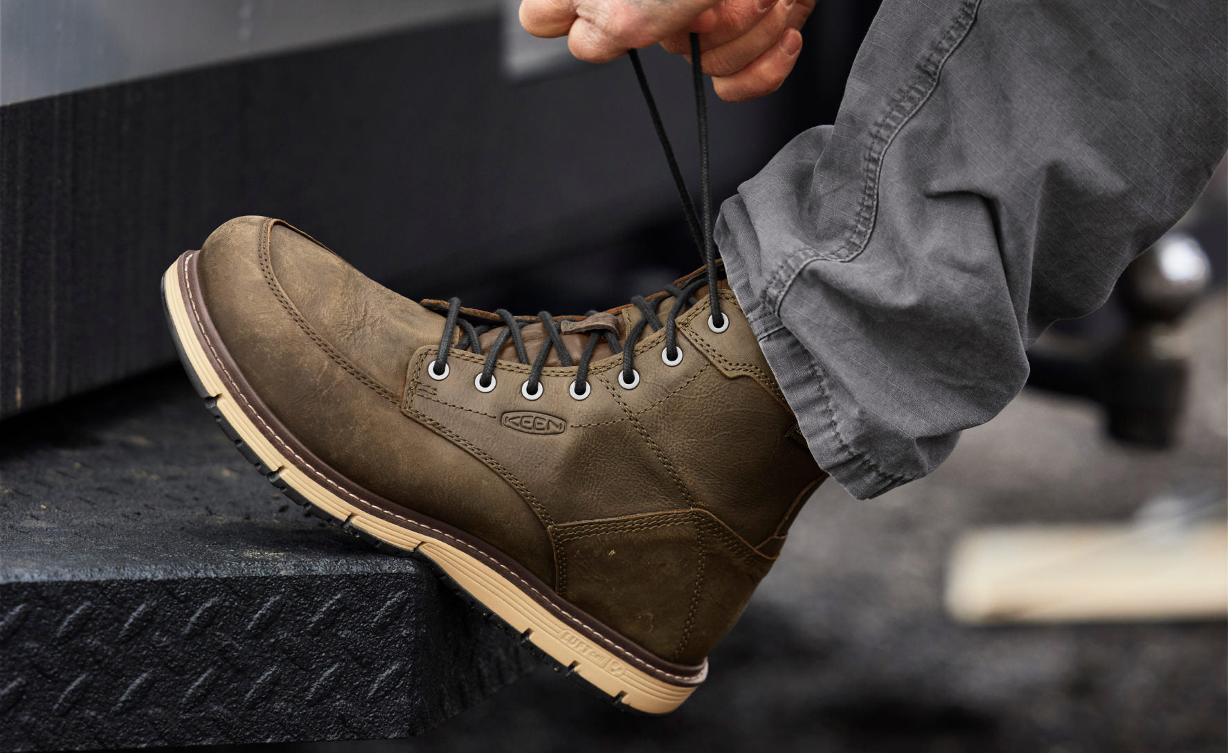 Men's San Jose 6 Waterproof Boot (Soft Toe) | Cascade Brown - Image 6