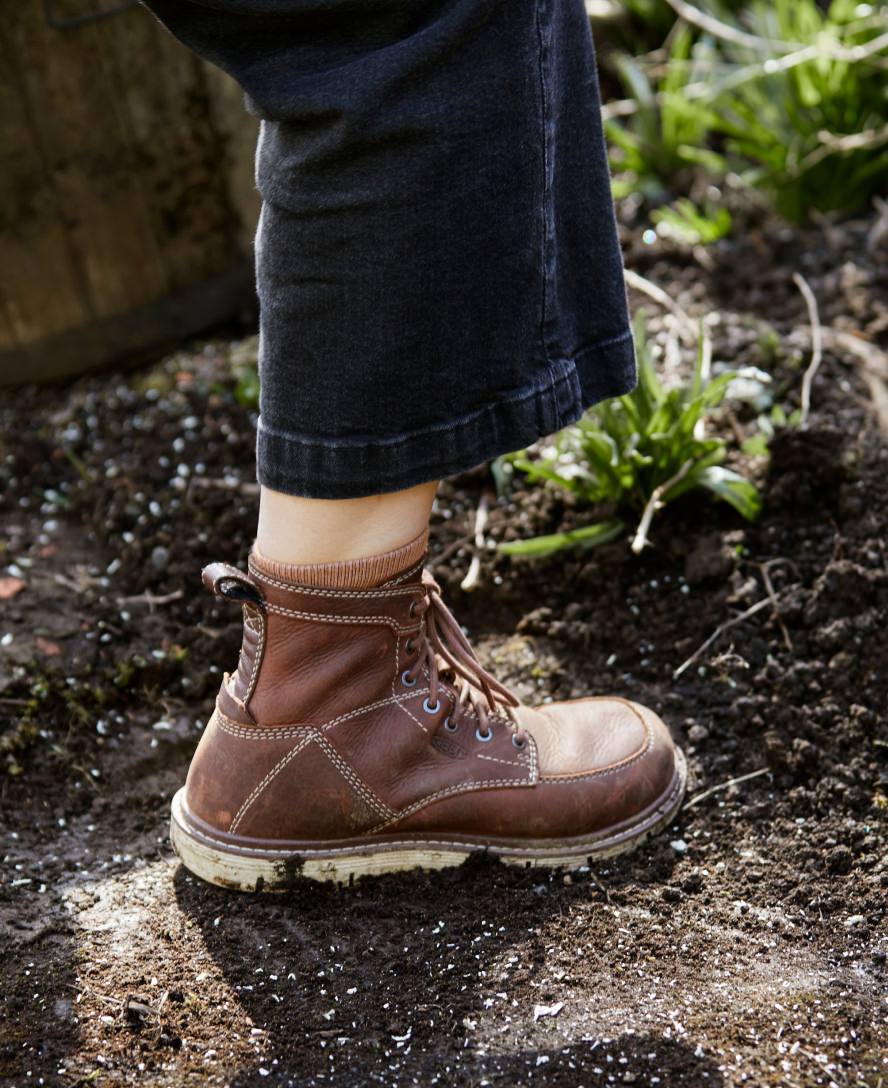 Women's San Jose 6 Boot (Soft Toe) | Gingerbread/Off White - Image 7