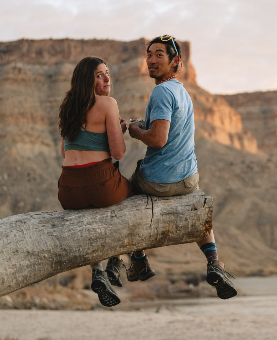 Men's Targhee III Waterproof Mid | Drizzle/Captains Blue - Image 7