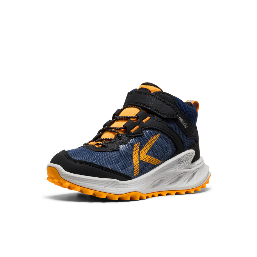 Little Kids' Zionic Waterproof Boot | Naval Academy/Bright Marigold - Image 3