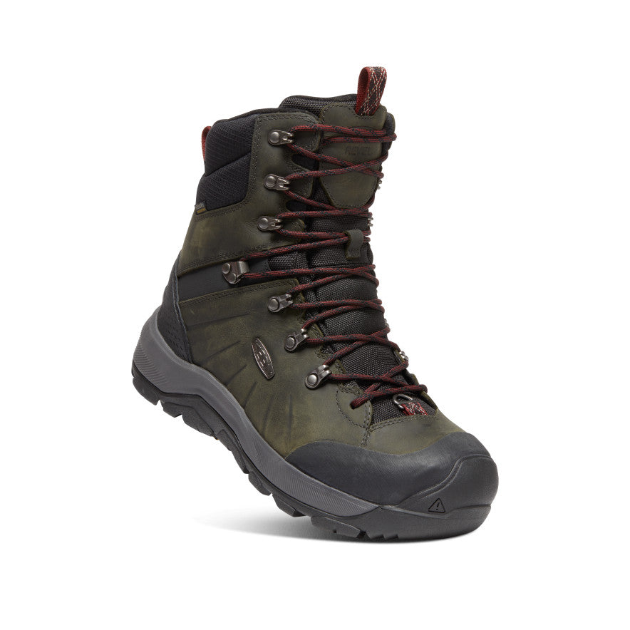 Men's Revel IV High Polar Waterproof Boot | Magnet/Red Carpet - Image 3