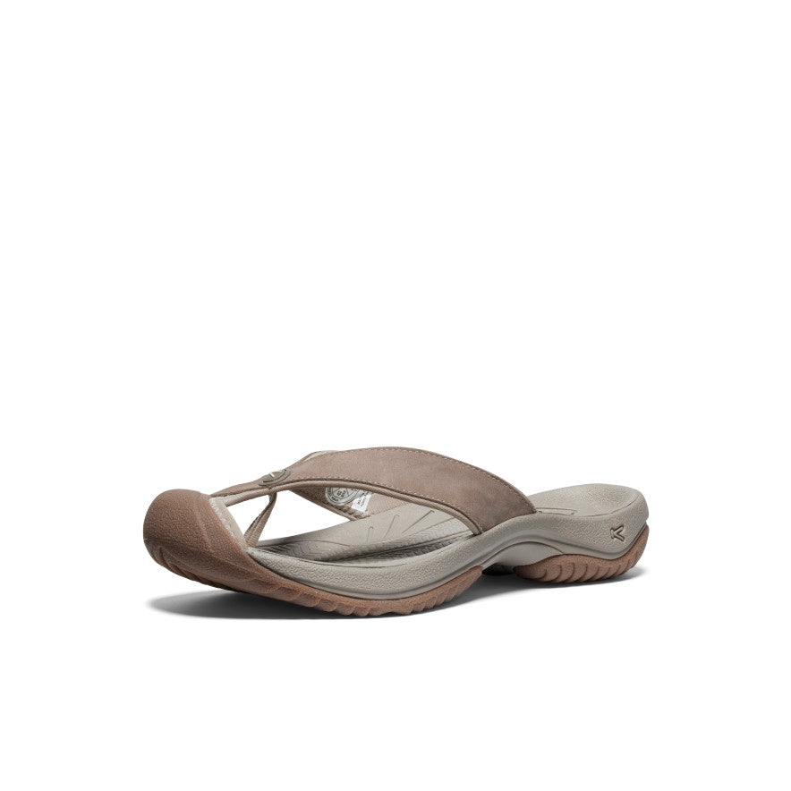 Men's Waimea Leather Flip-Flop | Brindle/Birch - Image 3