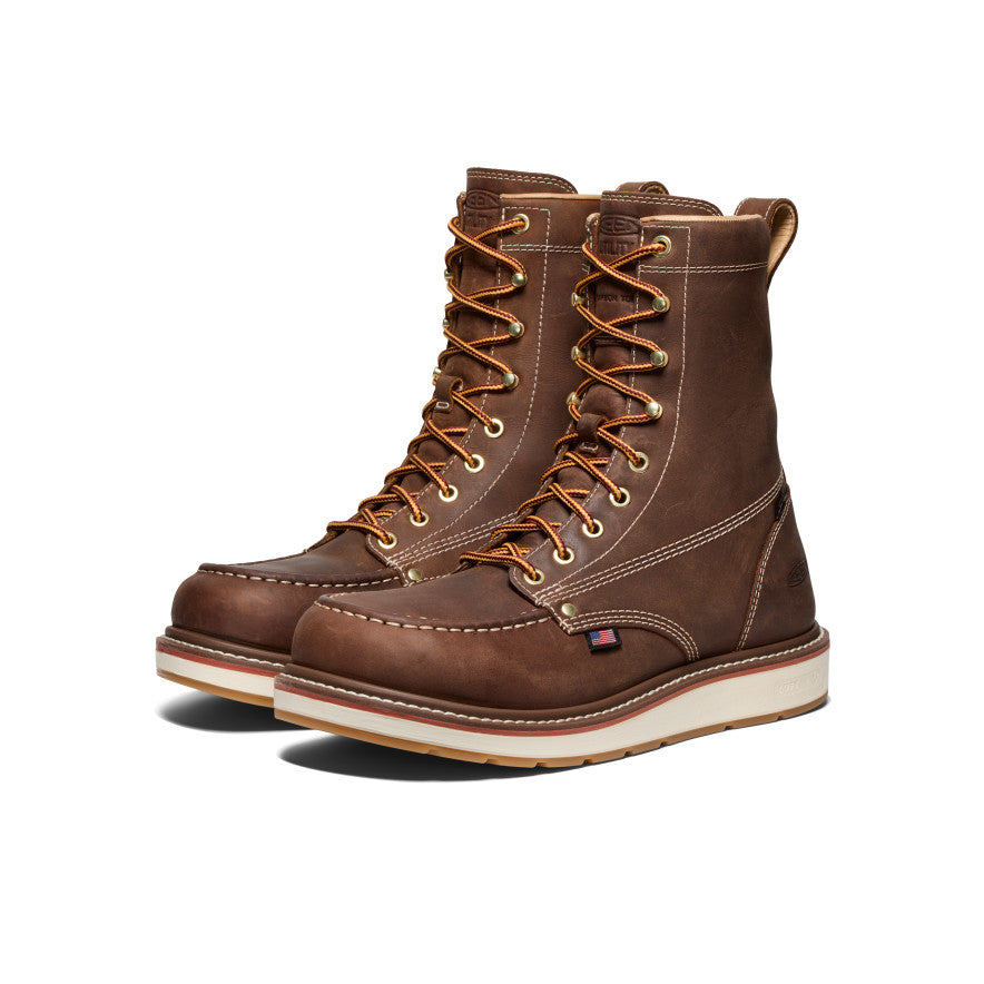 Men's Liberty 8 Waterproof Boot (Carbon Toe) | Chestnut/Gum - Image 2