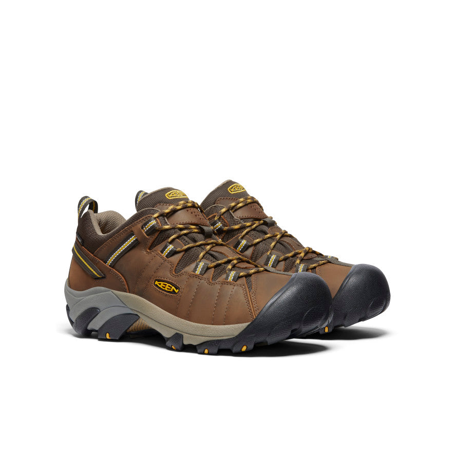 Men's Targhee II Waterproof Wide | Cascade Brown/Golden Yellow - Image 2