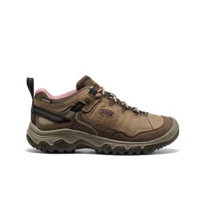 Women's Targhee IV Waterproof Hiking Shoe  |  Brindle/Nostalgia Rose