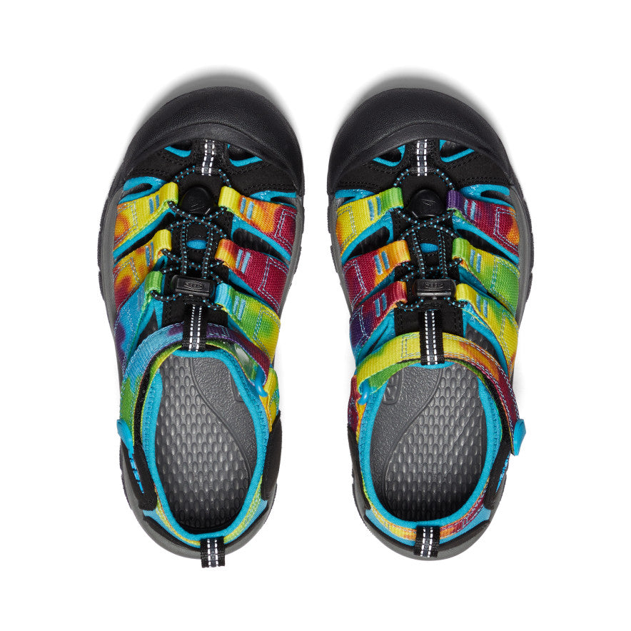 Big Kids' Newport H2 | Rainbow Tie Dye - Image 4