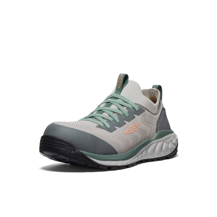 Women's Arvada Shift Work Sneaker (Carbon Toe) | Steel Grey/Granite Green - Image 3