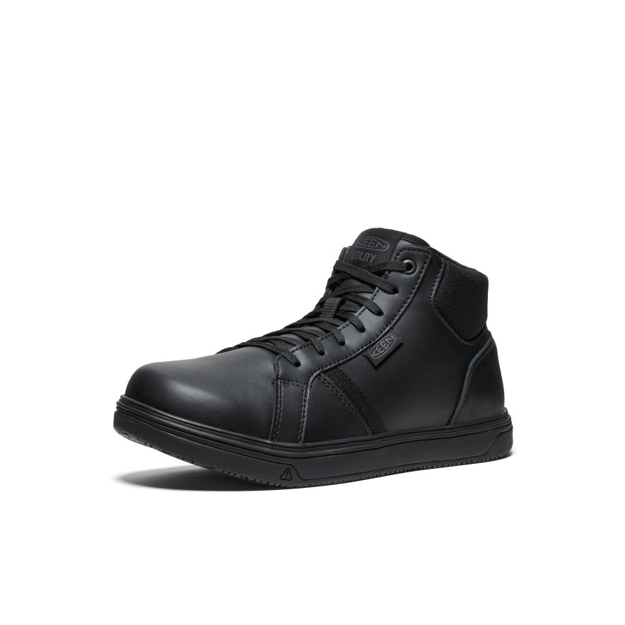 Men's PTC Kenton Mid Work Shoe (Soft Toe) | Black/Black - Image 3