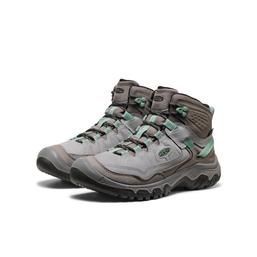 Women's Targhee IV Waterproof Hiking Boot | Alloy/Granite Green - Image 2
